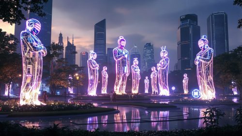 The Evolution of Statues in Public Spaces Interactive Digital