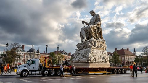 The Rise of Temporary and Portable Statues Semi