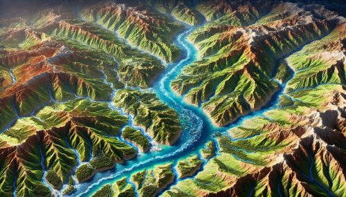 Yangtze River Watershed Map