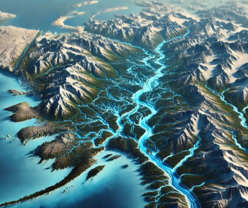 Yukon River Watershed Map
