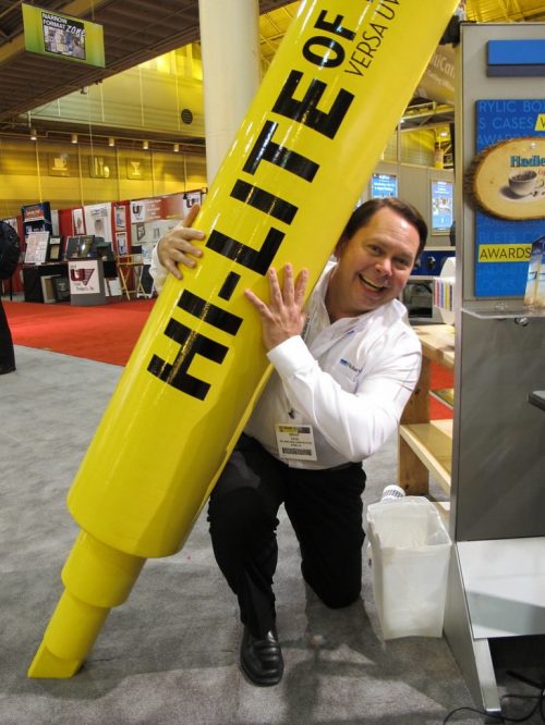 Giant Yellow Marker Prop