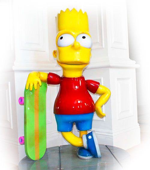 Bart Simpson 3D Characters callout