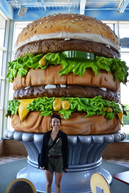 Giant Hamburger Prop