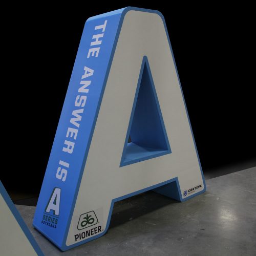 Large Foam Letter A Large Foam Letter A