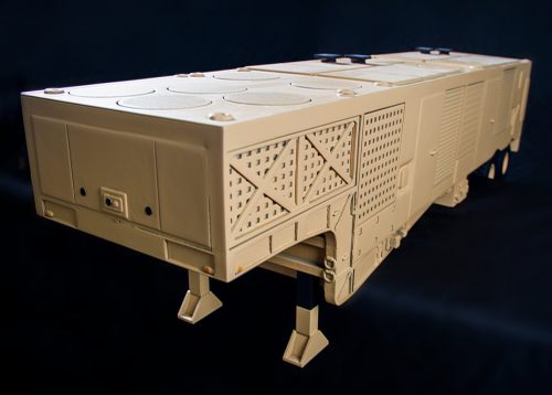 military trailer model