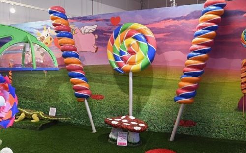 Giant Lollipop Prop